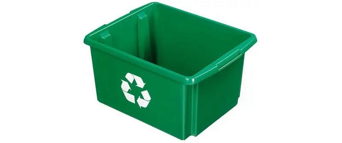 Recyclingeimer Nesta 32 l, GrünRobuste Recycle-Box