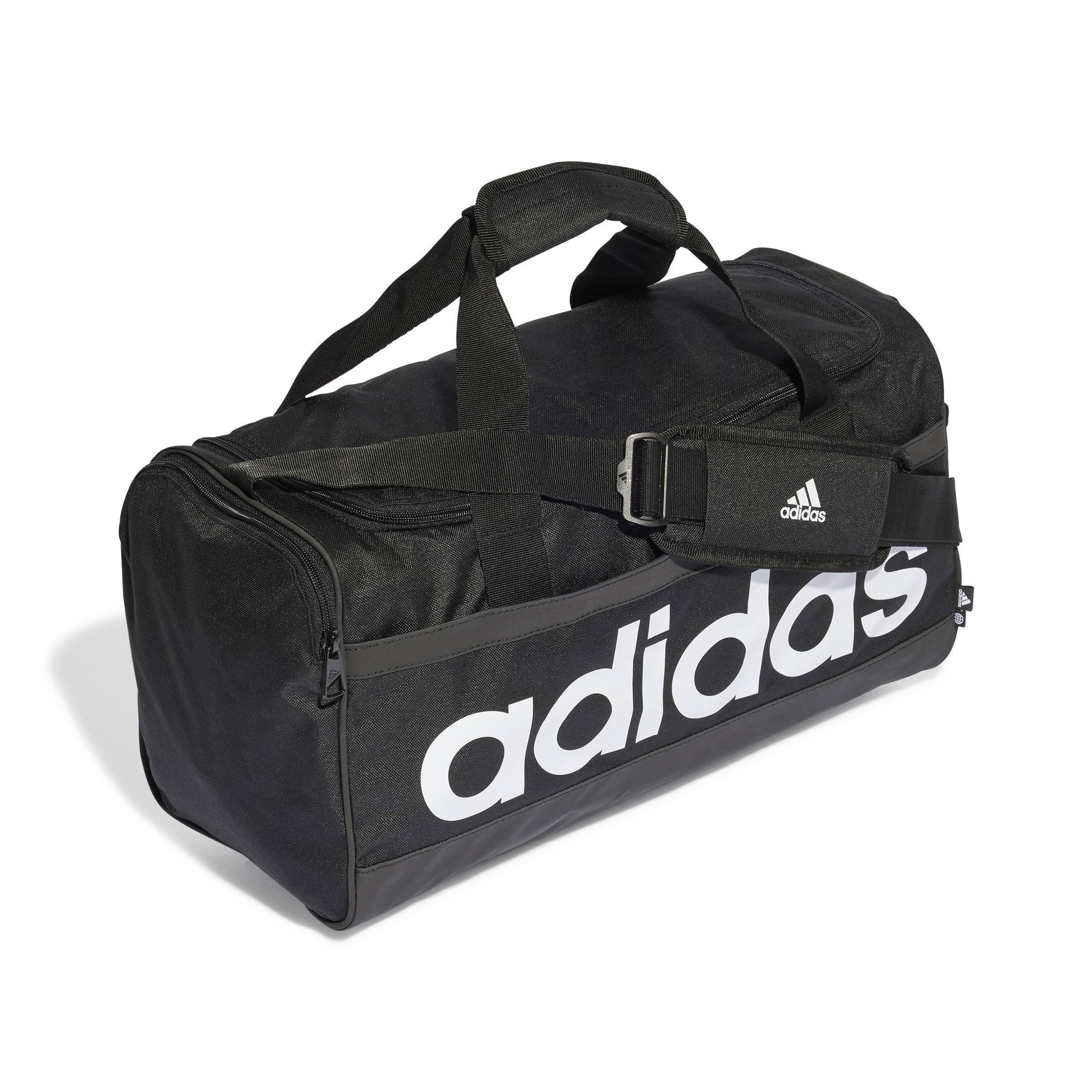 adidas sporttas Lineair Duffel M 39L zwart/wit