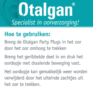 Otalgan Party Plugs Oordopjes 2ST