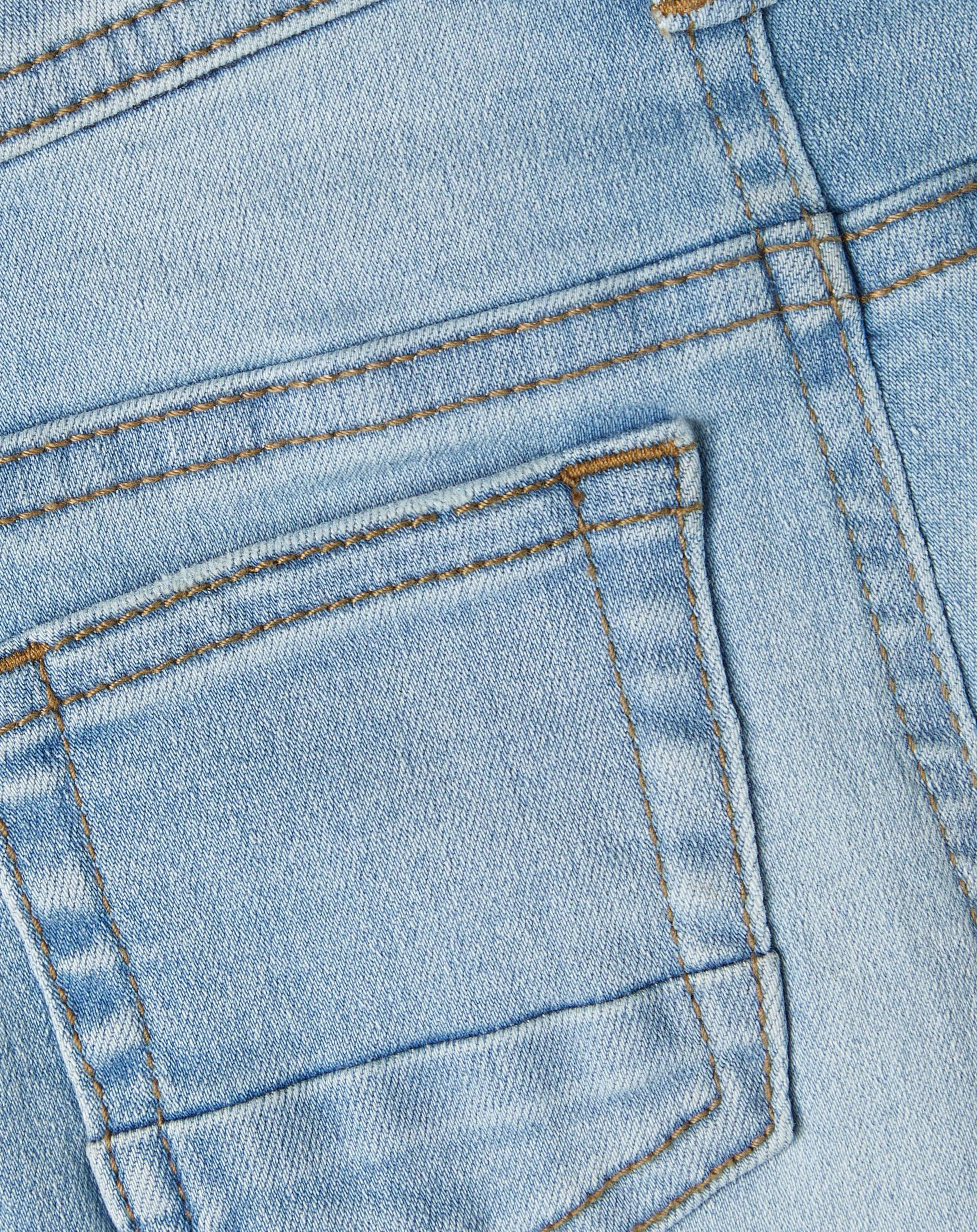 Jeanshose NMMSILAS DNMTHRIS in light blue
