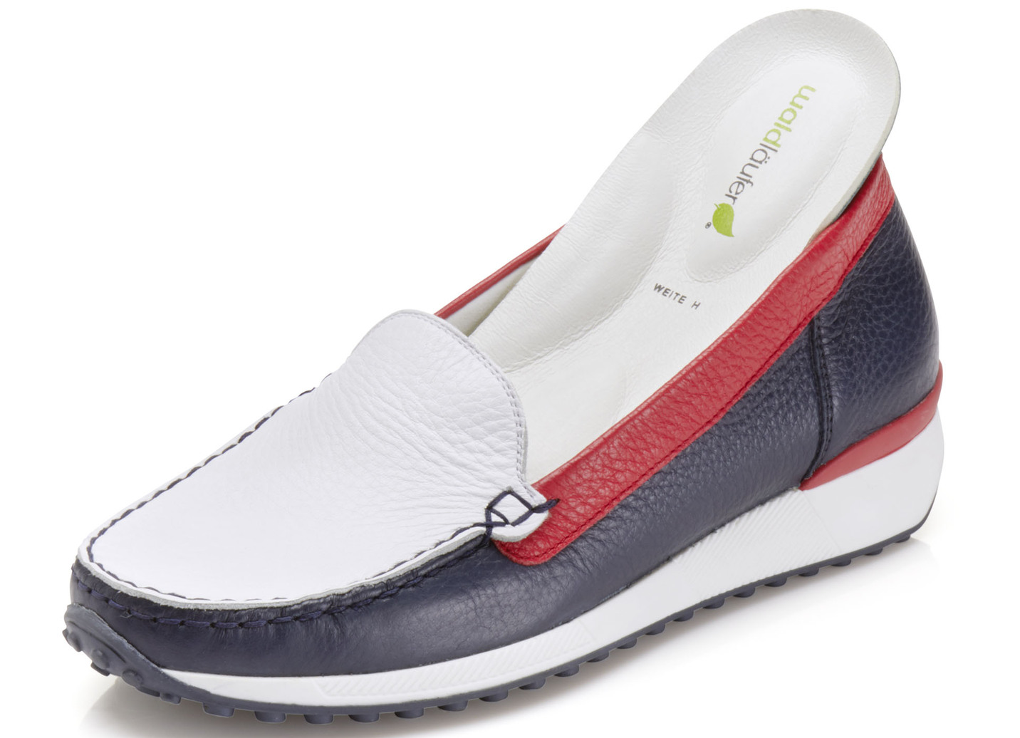 Waldläufer Slipper aus weichem Hirschleder