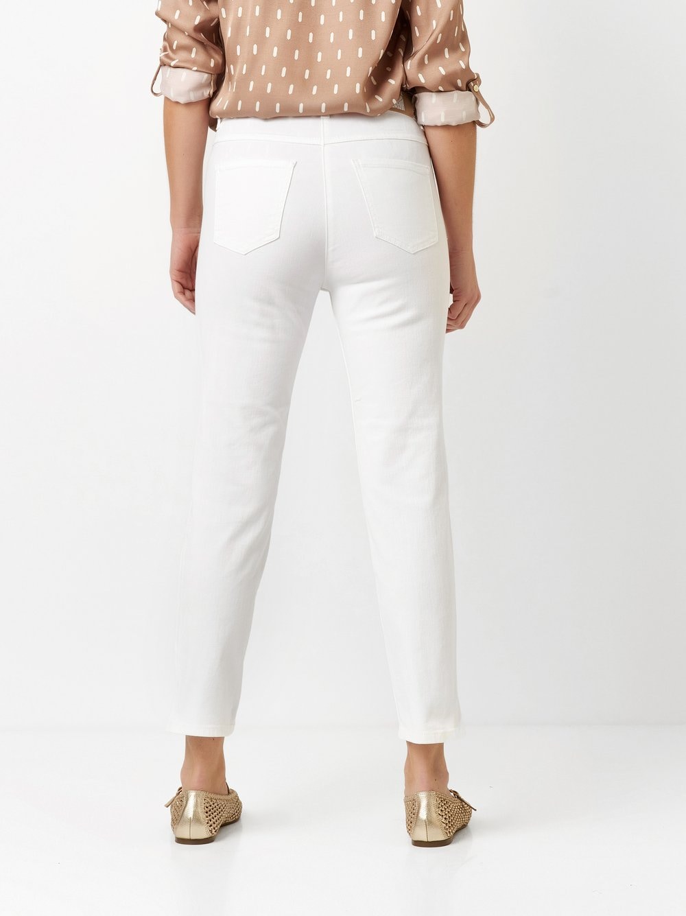 TONI 7/8-Jeans , geschlitzt, mit Stretch