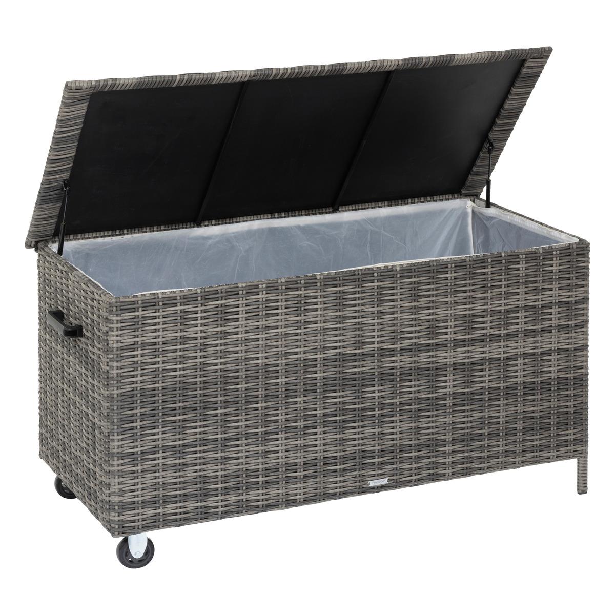 COFFRE BAYANA TERRE D OMBRE D.199X99X108CM