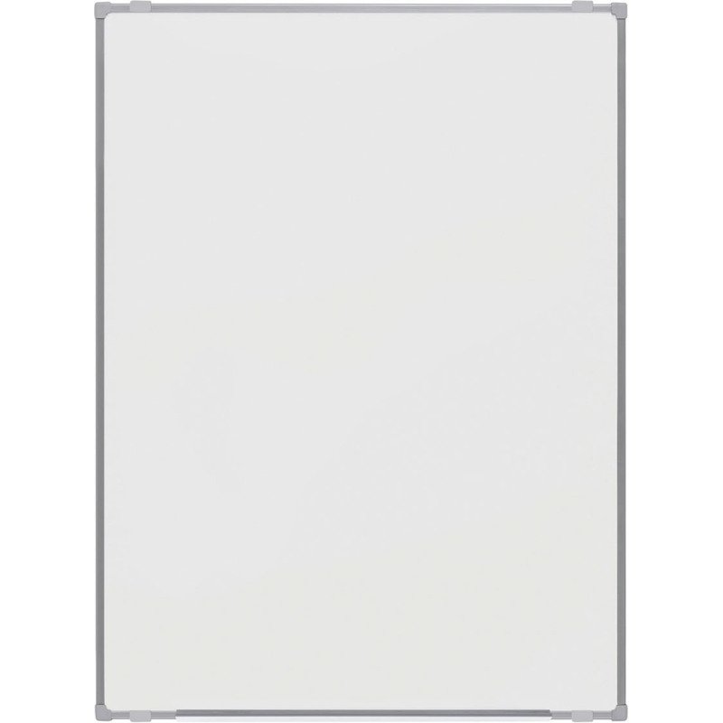 Tableau blanc magnetique Suri cadre gris 178 x 88 cm Bi-Office