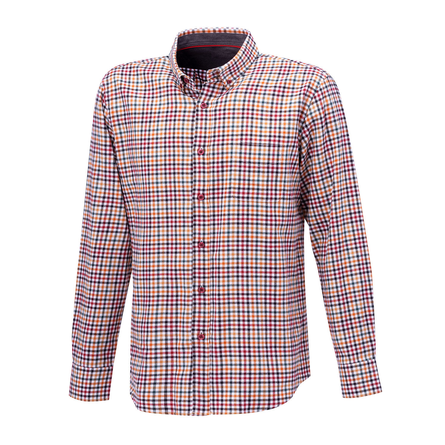 Kariertes Casual Herren-Flanellhemd von Artime