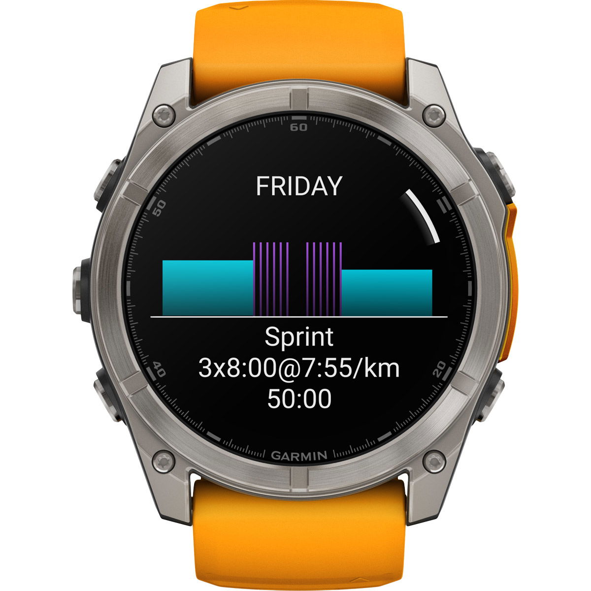 Garmin Fenix 8 - 51 mm Amoled Sapphire GPS Pulsur