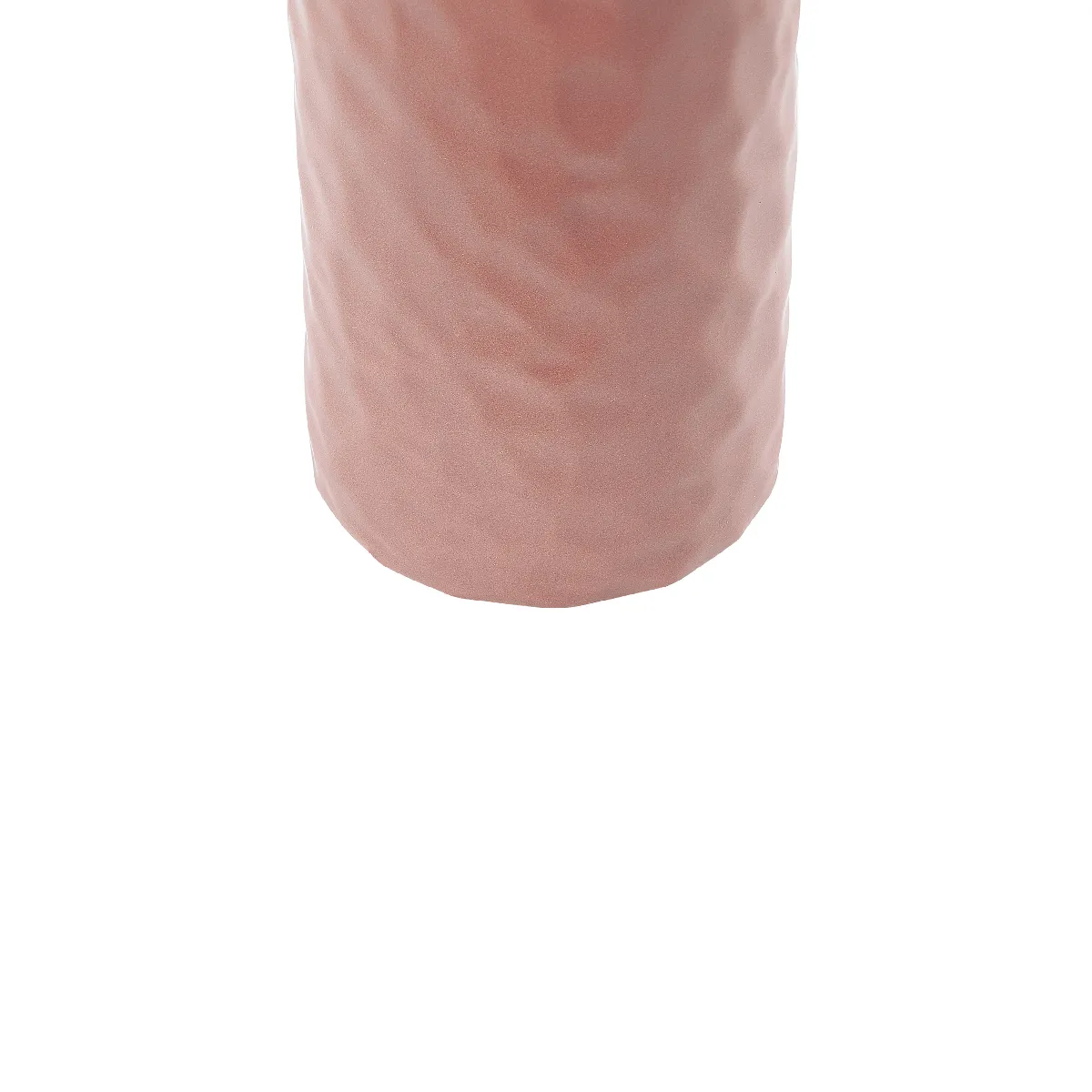 Beliani Vase Drama Rose Pastel