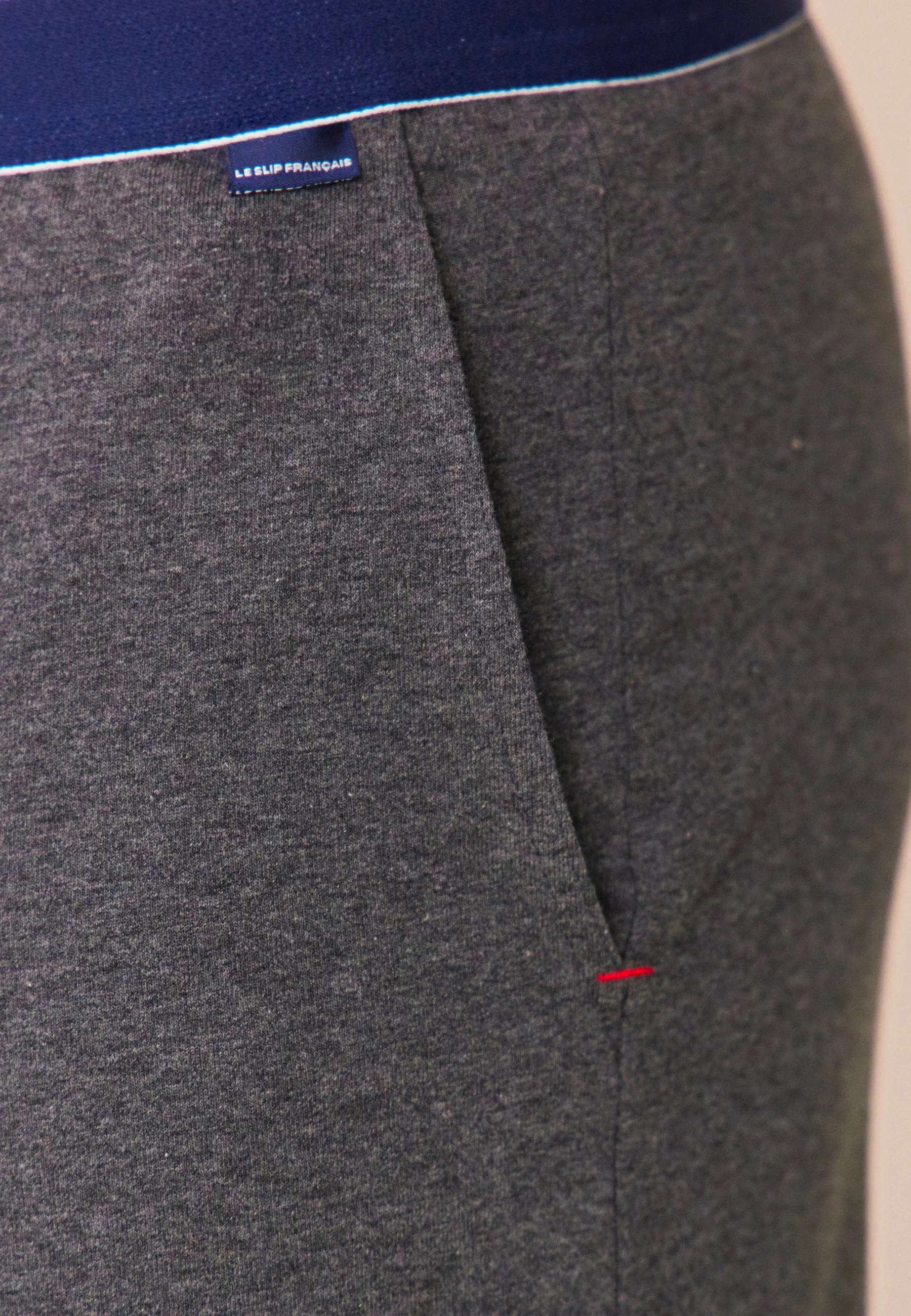 Short de pyjama en coton-Zouzou Anthracite