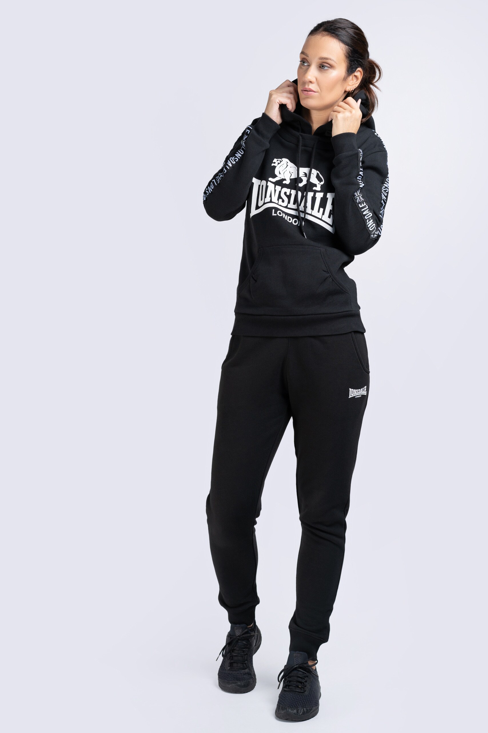 Lonsdale Frauen Kapuzensweatshirt DIHEWYD