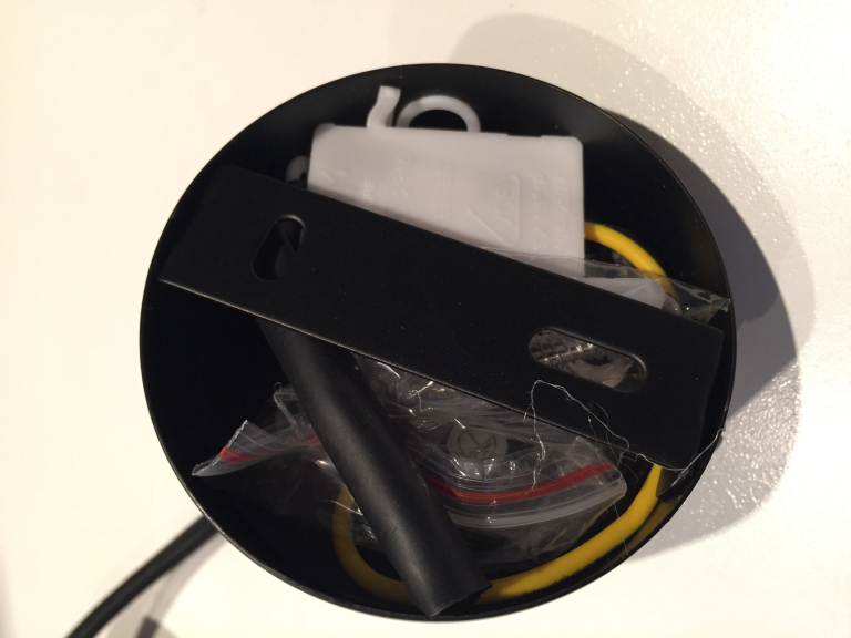 Tala LED E27 hanglamp Ø5 messing