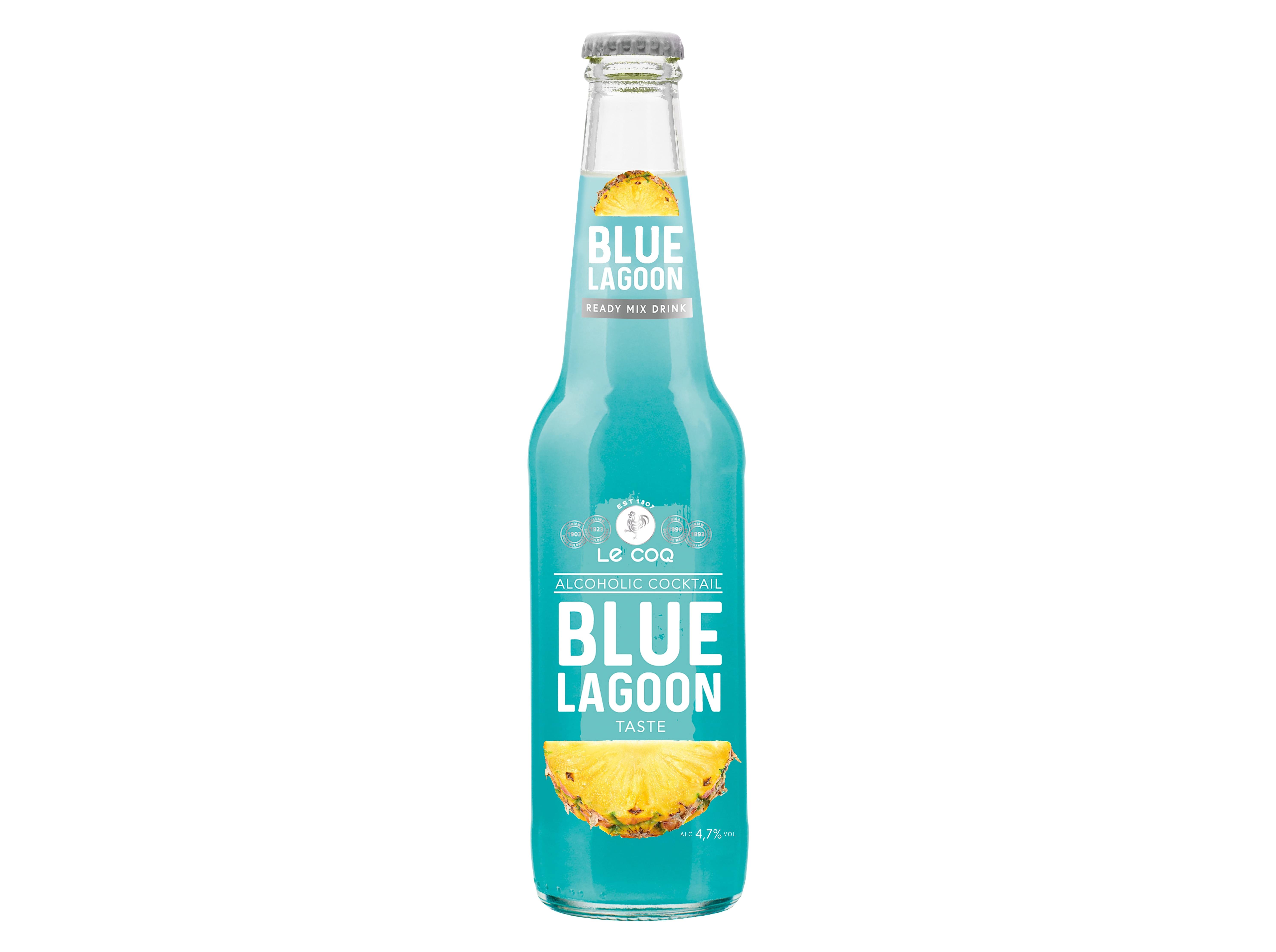 COCKTAIL LE COQ BLUE LAGOON 0.33L