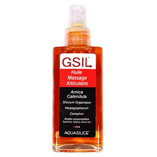 Óleo de Massagem Articular Aquasilice GSIL 100ml