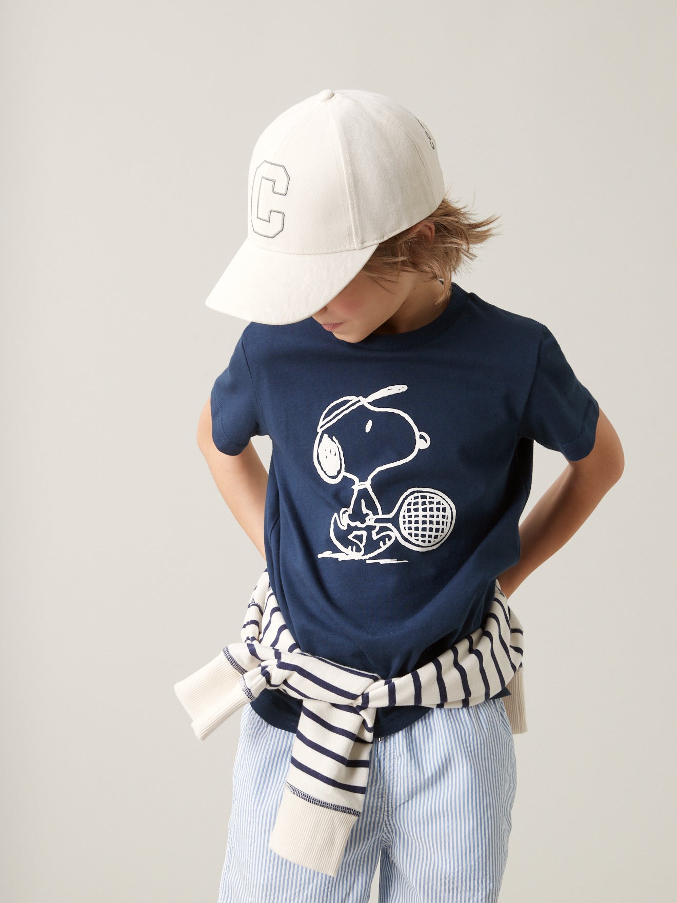 T-shirt coton bio Cyrillus X PEANUTS(TM) Collection Snoopy