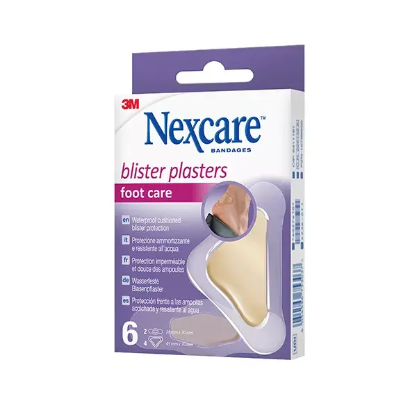 Nexcare™ Pansements pour Ampoules Boîte 6 pansements