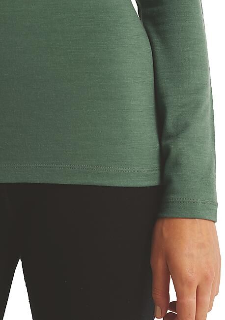 ICEBREAKER - T-SHIRT ML DEMI ZIP OASIS HALPH ZIP W