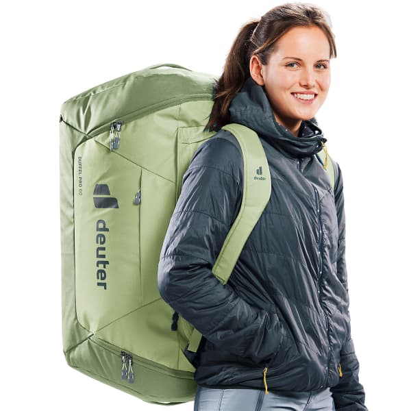 Duffel DEUTER DUFFEL PRO 60 MINERAL/GROVE