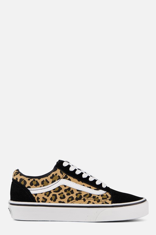 Vans Old Skool Animal Sneakers zwart Textiel