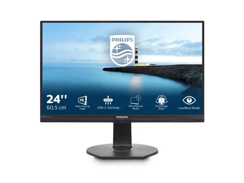 [OUTLET] - Philips B Line 241B7QUPBEB - LED-skærm - 24