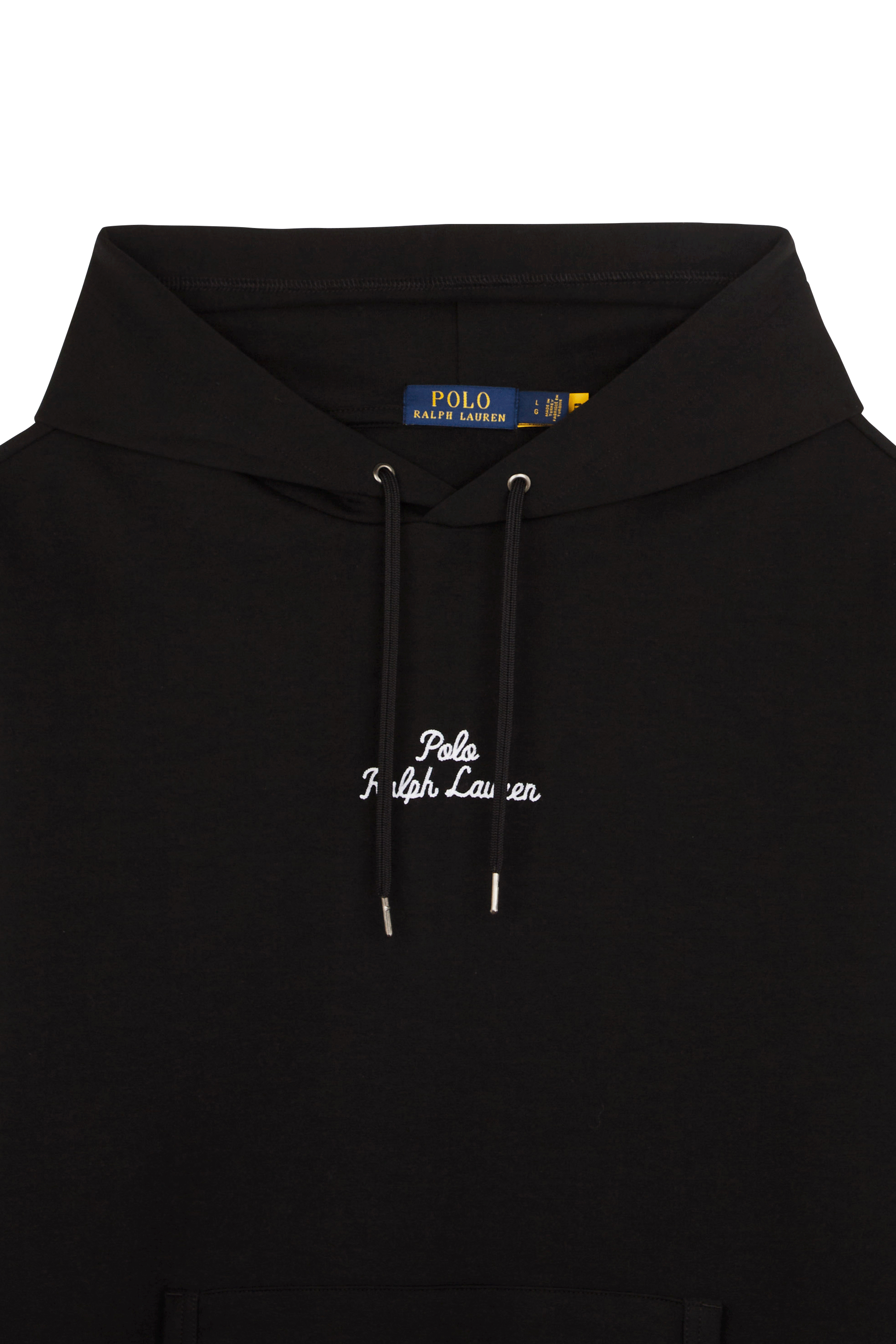 POLO RALPH LAUREN Hoodie 30/1 DOUBLE KNT Noir