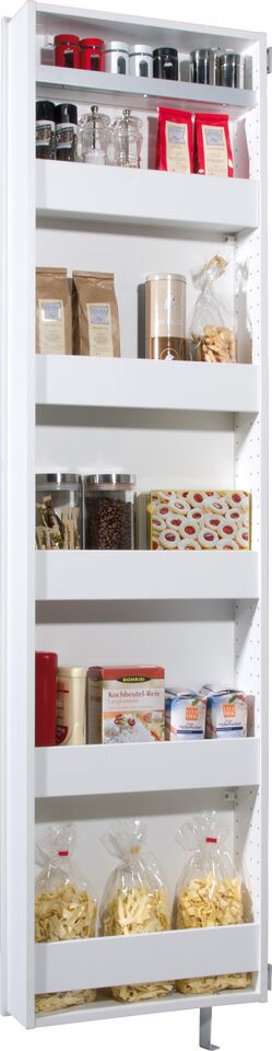 Germania Schoenenkast - L50 X B18 X H195 Cm - Wit