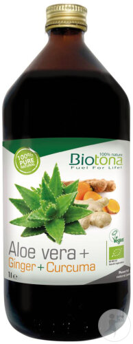 Biotona Jus Aloe Vera + Ginger + Curcuma Bio Flacon 1000ml
