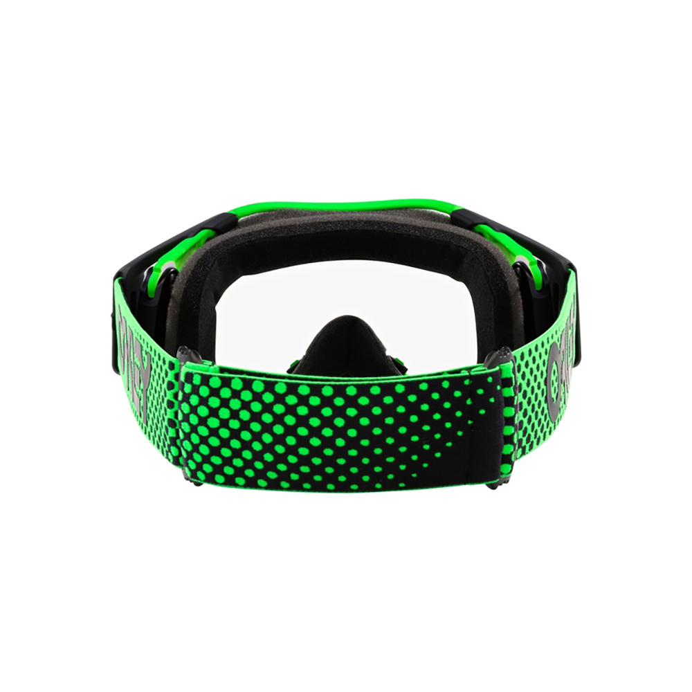 Oakley - Masque Airbrake MX Moto B1B Vert / Noir / Transparent