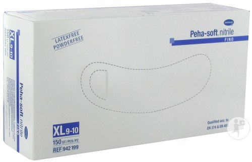 Hartmann Peha-Soft Nitrile Fino Gants Non Poudrés Extra-Large 150 Pièces (9421994)