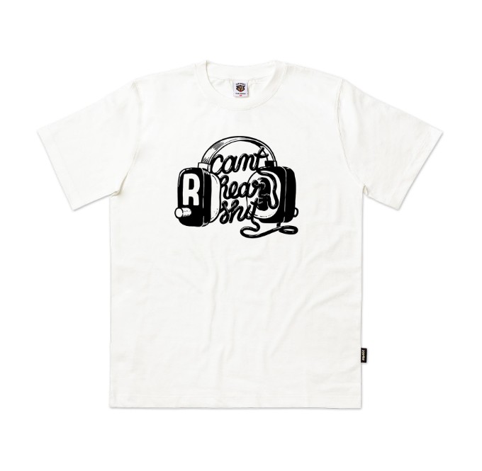 The Dudes Cant Hear Seasonal T-Shirt White