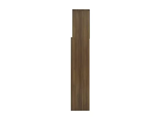 Armoire de tête de lit Chêne marron 160x19x103,5 cm