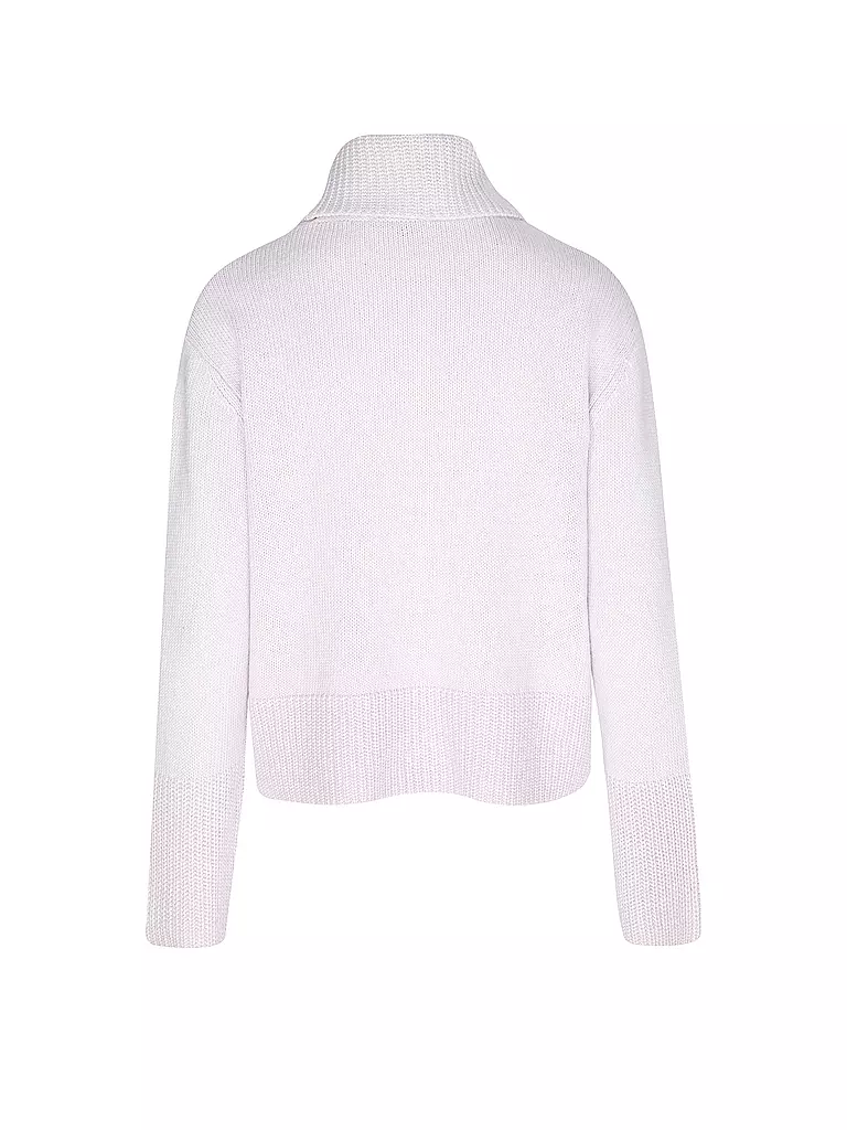 COMMA Rollkragenpullover lila