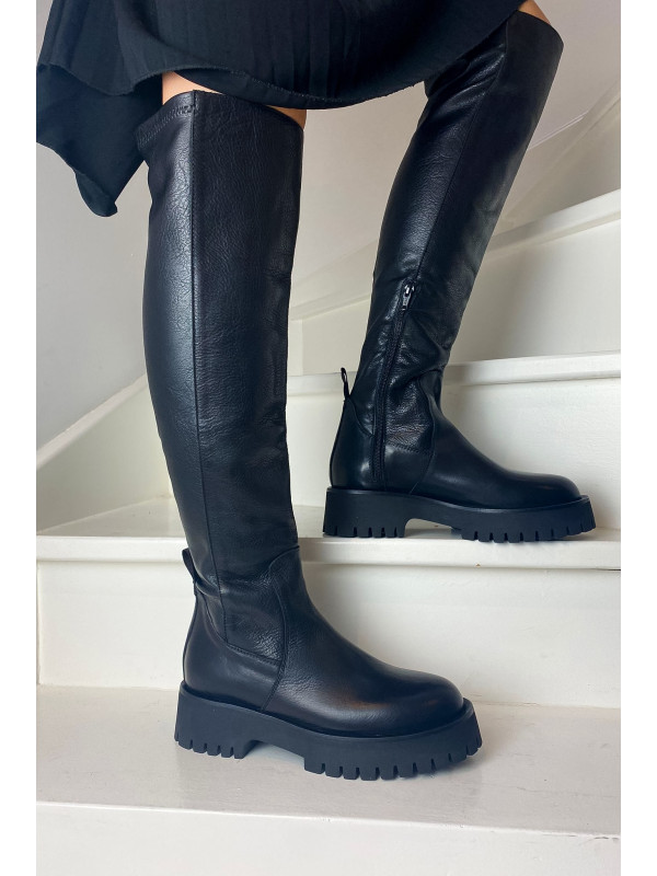 Semerdjian - Bottes Genouillères E945E3 Gange Nero