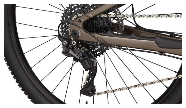 VTT Électrique Semi-Rigide Rocky Mountain Fusion Powerplay 10 Shimano Deore 10V 480Wh 29'' Marron Gris