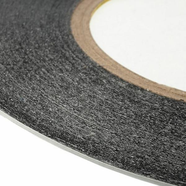 (50mx1mm) Doppelseitiger Klebestreifen Adhesiv Stripes (aufgerollt)