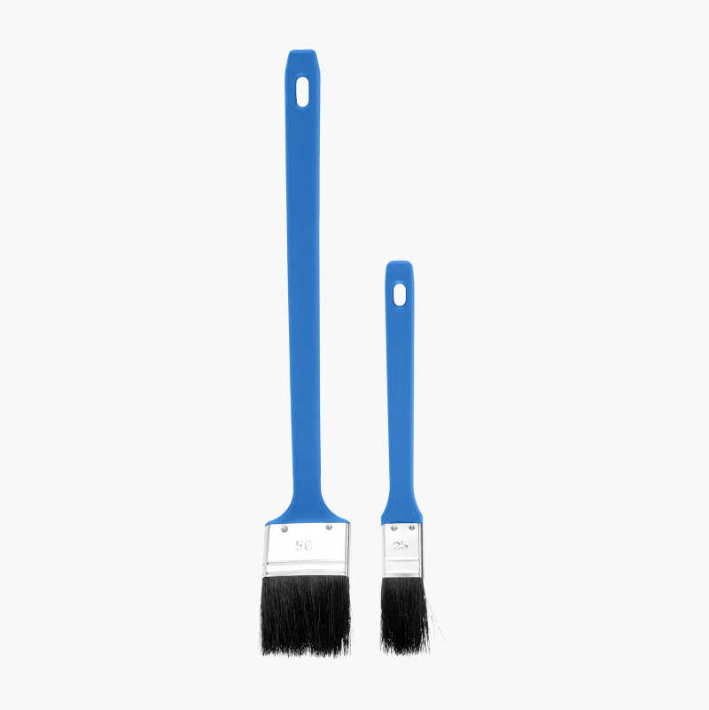 Penselsett Basic, natur, vinklet, 25 – 50 mm