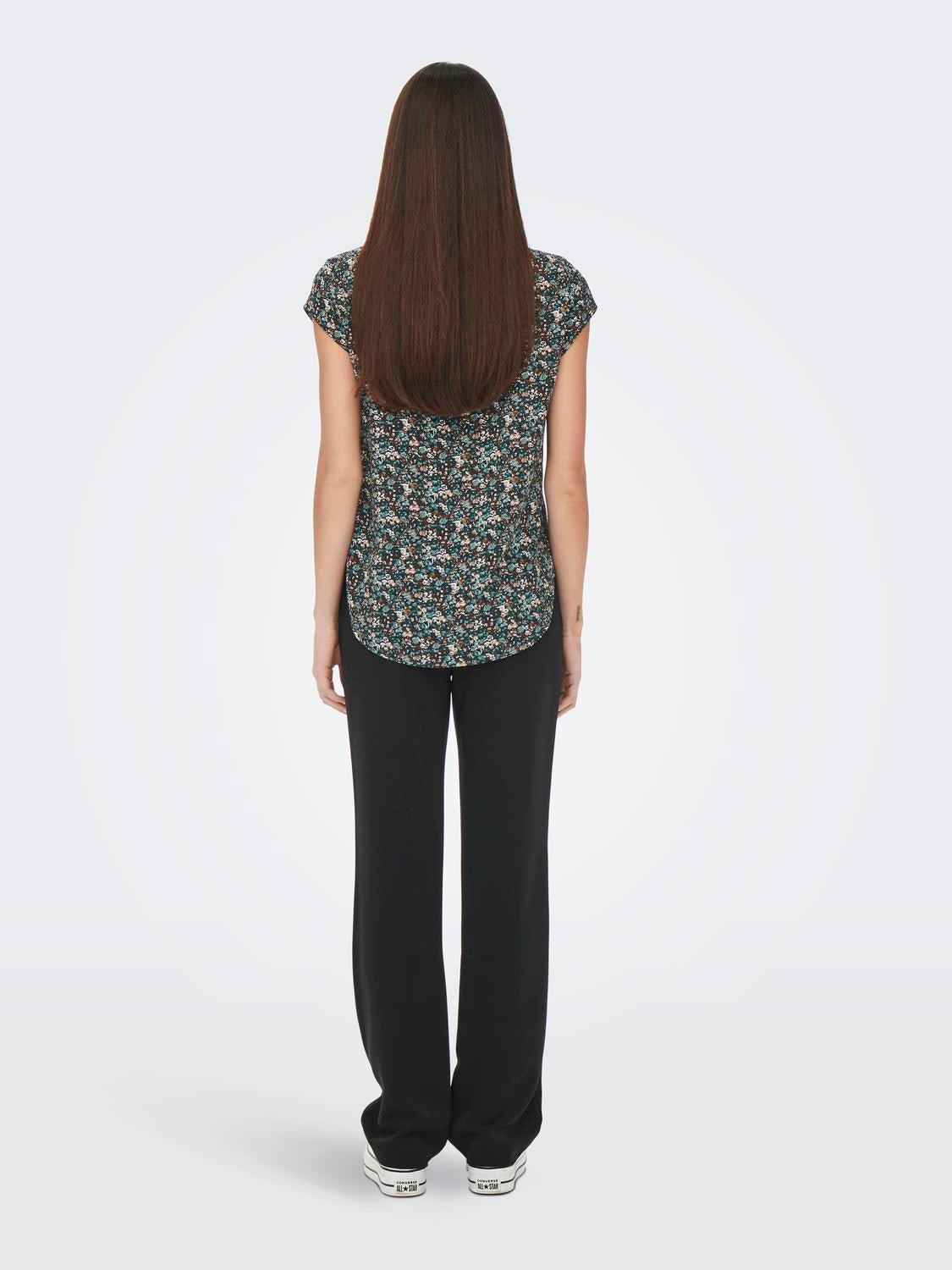 ONLVIC Top Balsam Green
