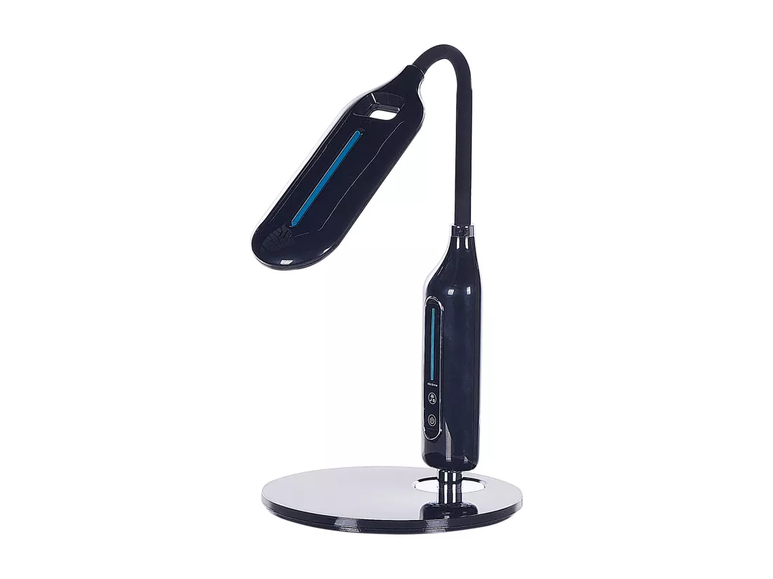 Lampe de bureau LED CYGNUS Avec variateur Métal Noir
