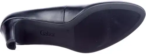 Gabor zwart 01.410.27 - maat 8.5 pump zwart - maat 8.5 Calandschoen