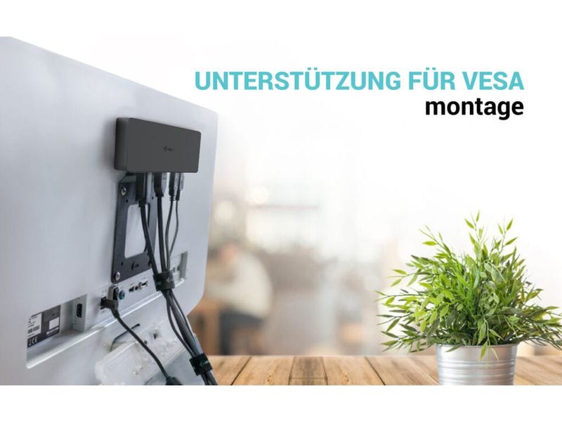 i-tec Dockingstation USB-C 3x 4K Gen 2 Pro   PD 100 W I-tec USB-C Triple Display Docking Station Gen 2 Pro   Power Delivery 100 W