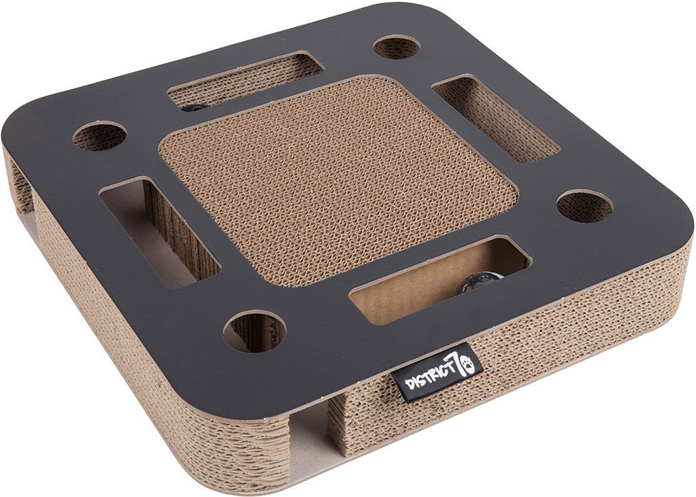 District 70 krabkarton Spy zwart 35 x 35 x 6 cm
