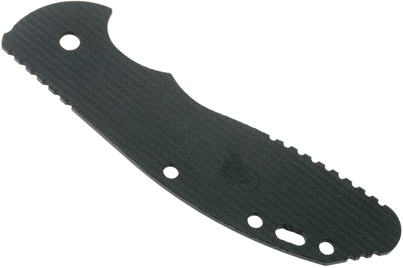 Rick Hinderer XM-24 4” greepschaal, Black G10