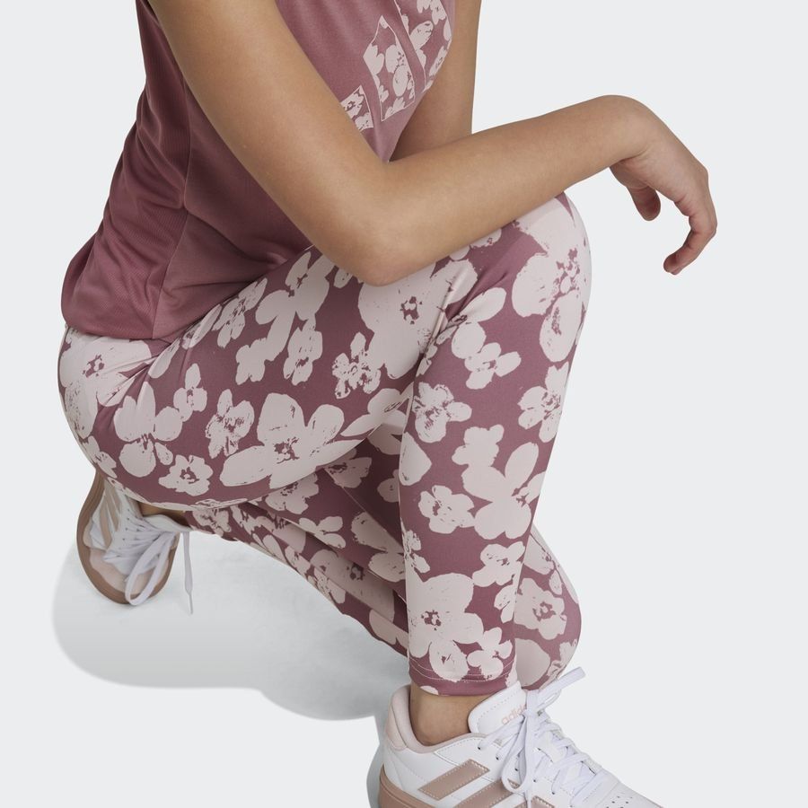 Adidas Train Essentials Seasonal  Legging de training 7/8 taille haute imprimé Enfants