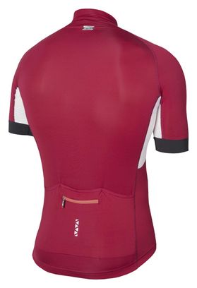 Maillot Manches Courtes Spiuk Helios Rouge Bordeaux