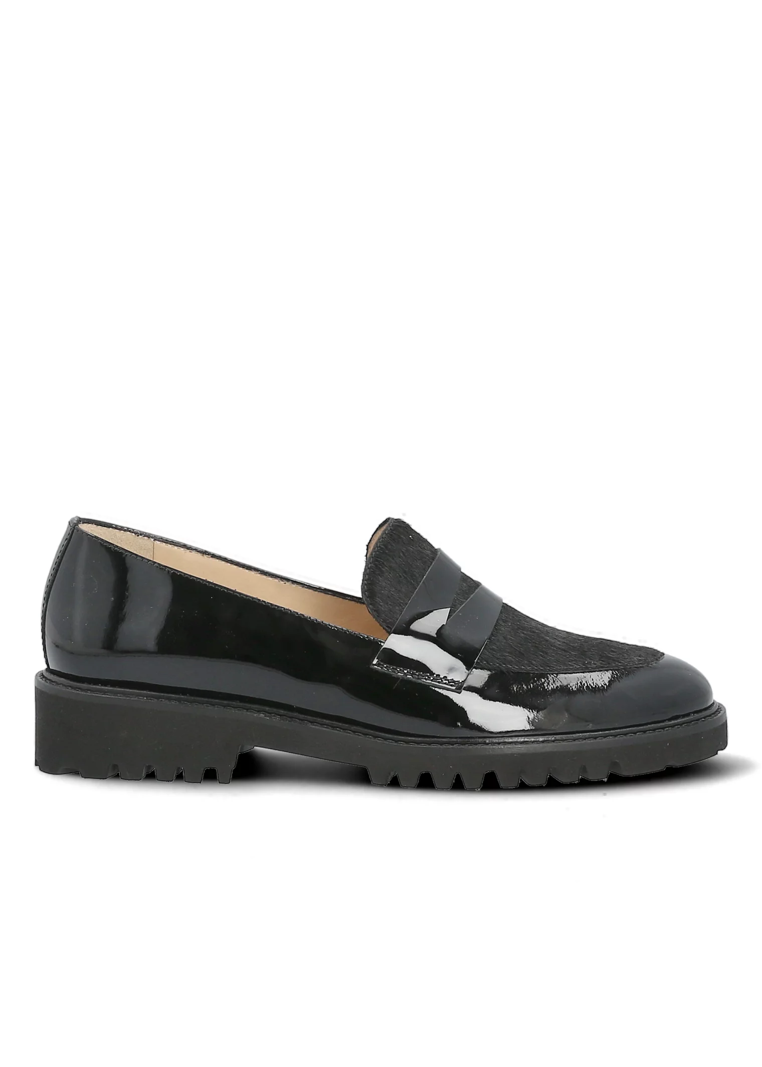 MOCASSIN CAMELIA VERNIS NOIR