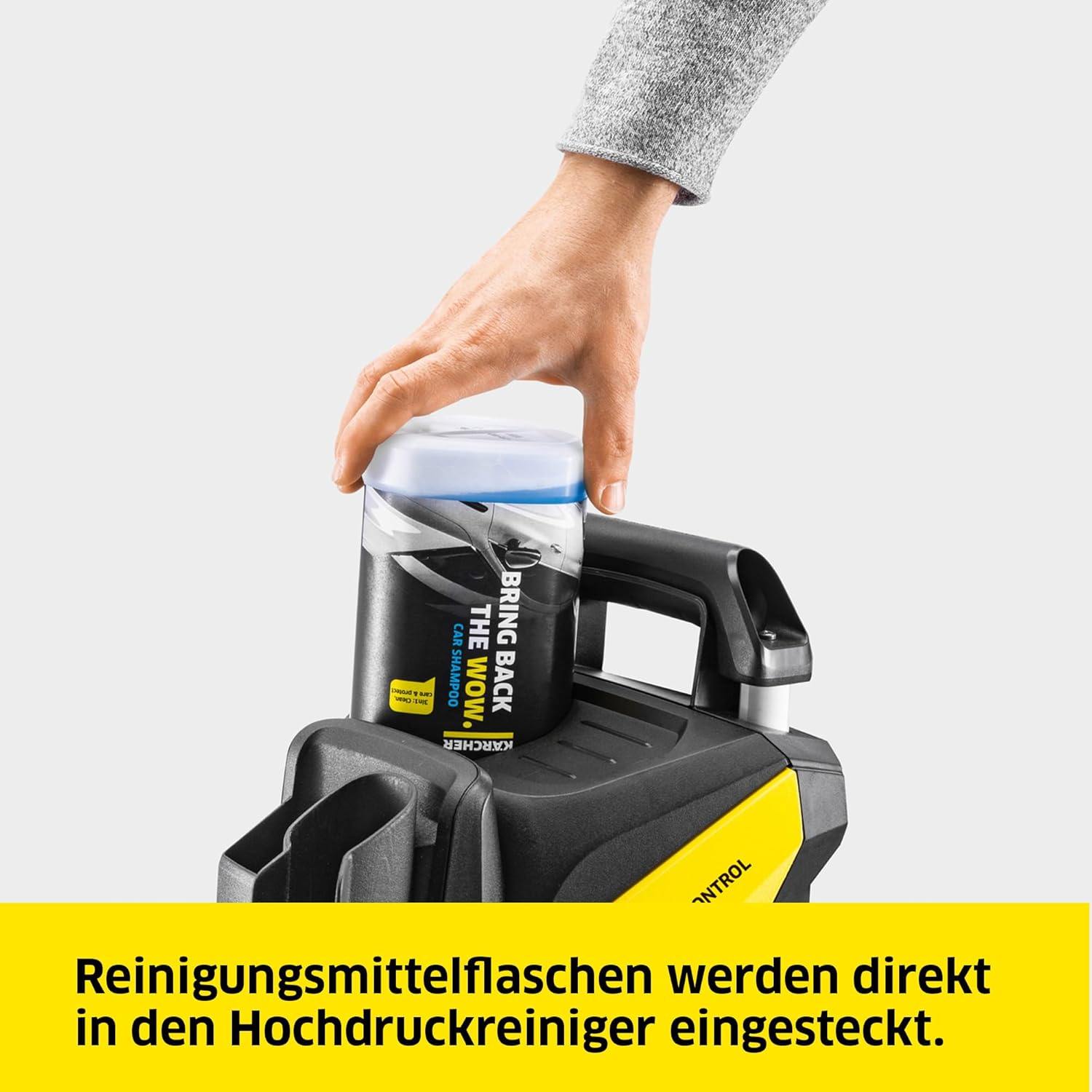 Kärcher Hochdruckreiniger K 5 Power Control Flex Home, Druck: max. 145 bar, Fördermenge: 500 l/h, Fläche: 40 m²/h, Wasserfilter, Gewicht: 13 kg, Hochdruckpistole, Dreckfräser, Strahlrohr, Home Kit