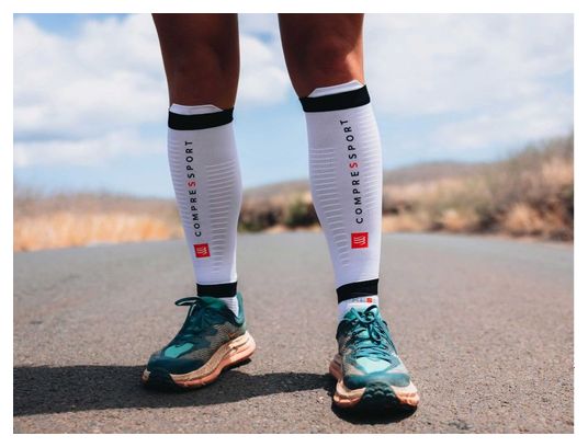 Manchons de Compression Compressport R2 3.0 Blanc