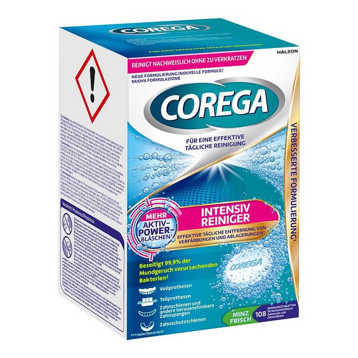 Corega Tabs Intensiv Reiniger, 108 St