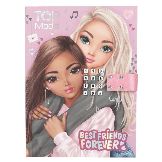 TOPModel geheime code dagboek met geluid MIJN BFF