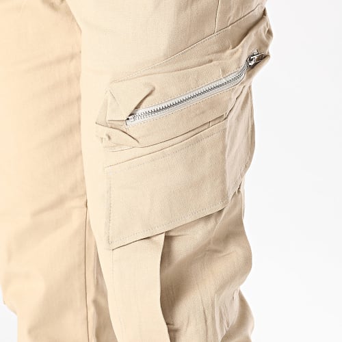 Pantalon Cargo Beige