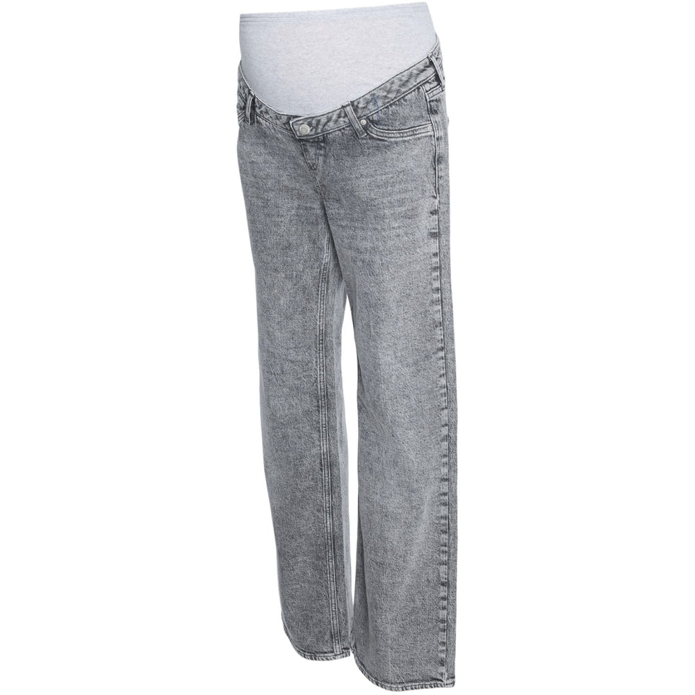 Køb Vero Moda Maternity Medium Grey Denim Vmmtessa Wide Jeans Ra206 Ga Noos