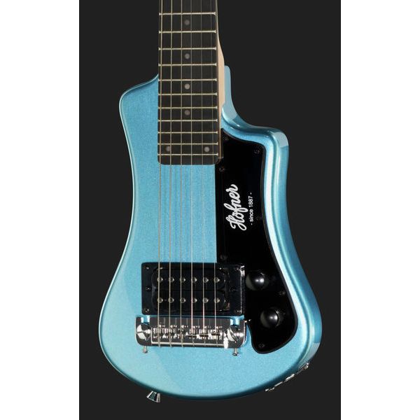 Höfner Shorty E-Gitarre Blau